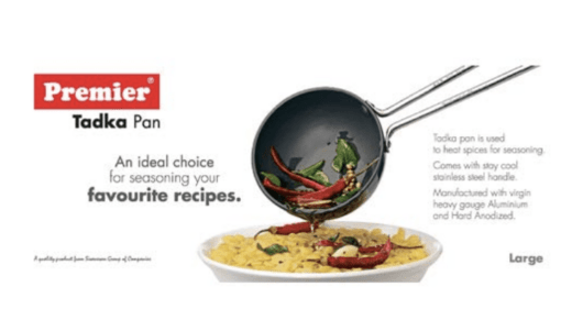 Premier Hard Anodised Tadka Pan Large Code-109011 - Image 3